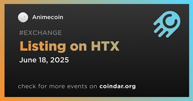 Animecoin to Be Listed on HTX