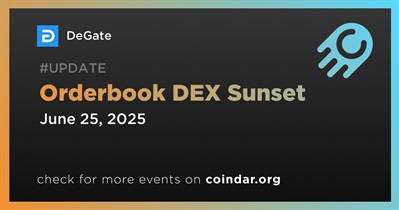 DeGate to Sunset Orderbook DEX, Shift Toward Cross-Chain Intent-Based Trading on June 25th