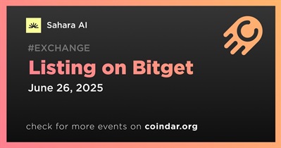 Sahara AI to Be Listed on Bitget on June 26th