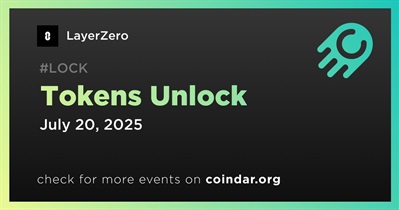 23.13% of ZRO Tokens Will Be Unlocked on July 20th
