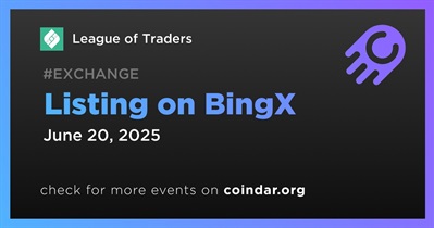 League of Traders to Be Listed on BingX