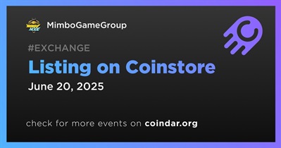 MimboGameGroup to Be Listed on Coinstore