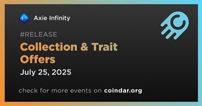 Axie Infinity to Launche Collection and Trait Offers on App.axie