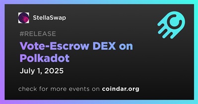 StellaSwap to Launch Vote-Escrow DEX on Polkadot Starting July 1