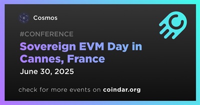 Cosmos to Participate in Sovereign EVM Day in Cannes on June 30th