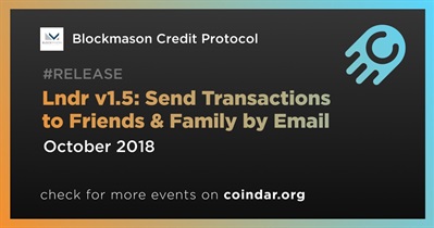 Lndr v1.5: Send Transactions to Friends & Family by Email