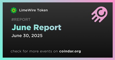 LimeWire Token Releases Monthly Report for June