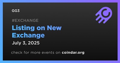 GG3 to Be Listed on New Exchange on July 3rd