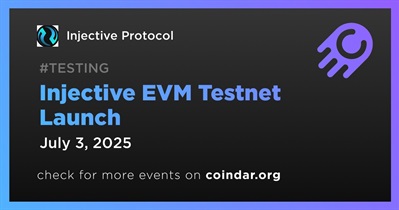 Injective EVM Testnet 란치