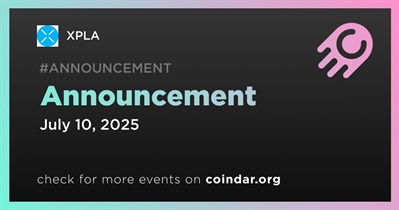 XPLA to Make Announcement on July 10th