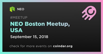 NEO Boston Meetup, USA