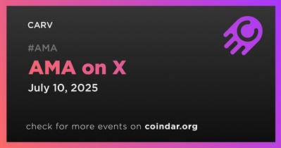 CARV to Hold AMA on X on July 10th