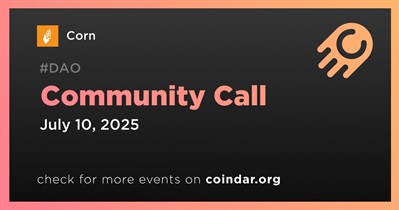 Corn to Host Community Call on July 10th