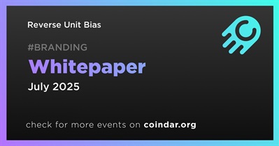 Reverse Unit Bias to Release Whitepaper in July