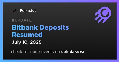 Bitbank Deposits Resumed