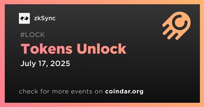 2.41% of ZK Tokens Will Be Unlocked on July 17th