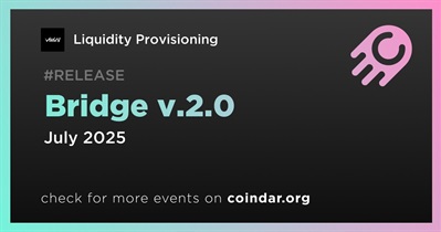 Liquidity Provisioning to Launch Bridge v.2.0 in July
