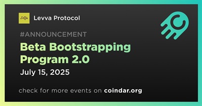 Levva Protocol to Unveil Full Details of 2.0 Beta Bootstrapping Program on July 15th