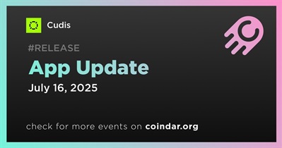 CUDIS to Launch App Update