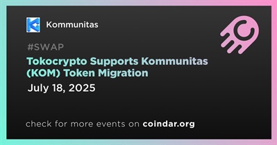 Tokocrypto 支持 Kommunitas (KOM) 代币迁移