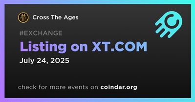 Cross the Ages to Be Listed on XT.COM on July 24th