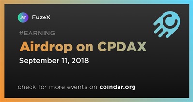 Airdrop on CPDAX