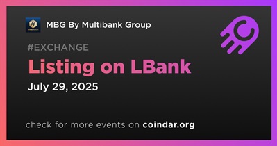 MBG by Multibank Group to Be Listed on LBank on July 29th