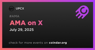 UPCX to Hold AMA on X on July 29th