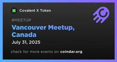 Covalent X Token to Host Meetup in Vancouver on July 31st