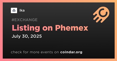 Ika to Be Listed on Phemex