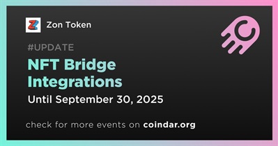 Zon Token to Integrate NFT Bridge in Q3