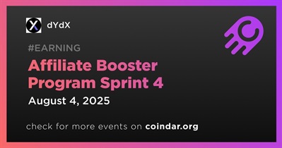 dYdX to Launch Sprint 4 of Affiliate Booster Program on August 4th