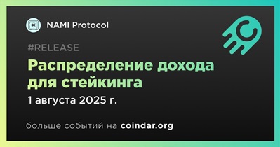 Nami Protocol запустит распределение дохода для стейкинга