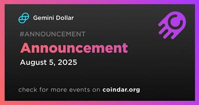 Gemini Dollar to Make Announcement