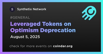 Synthetix Network to Deprecate Leveraged Tokens on Optimism