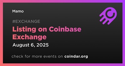 Mamo to Be Listed on Coinbase Exchange