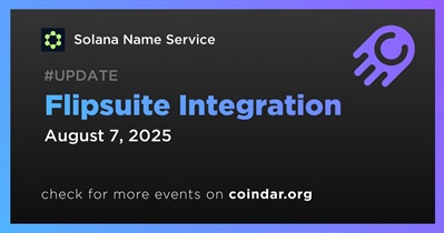 Solana Name Service to Be Integrated With Flipsuite