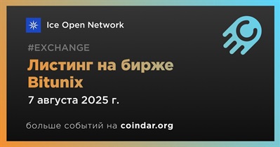 Bitunix проведет листинг Ice Open Network