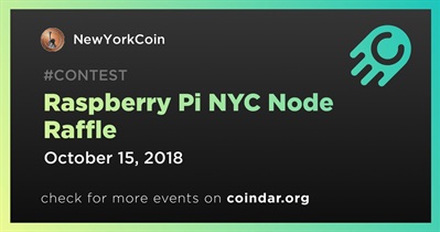 Raspberry Pi NYC 节点抽奖活动