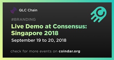 Demonstração ao vivo no Consensus: Singapura 2018