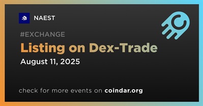 NAEST to Be Listed on Dex-Trade