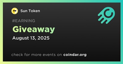 Sun Token to Hold Giveaway