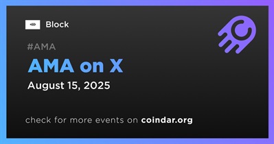 Block to Hold AMA on X on August 15h