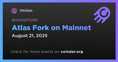 Viction to Introduce Atlas Hard Fork on August 21st