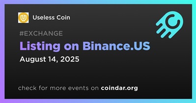 Useless Coin to Be Listed on Binance.US on August 14th