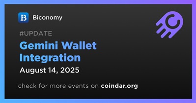 Biconomy to Be Integrated With Gemini Wallet