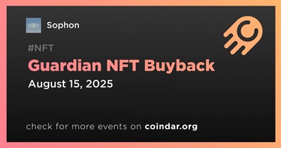 Sophon to Launch Guardian NFT Buyback Program