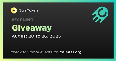 Sun Token to Hold Giveaway