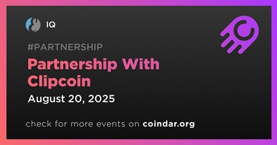 IQ Partners With Clipcoin