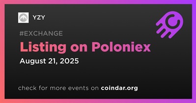 YZY to Be Listed on Poloniex